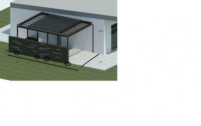 Punktfundament størrelse? overdækket terrasse Overdækning af terrasse