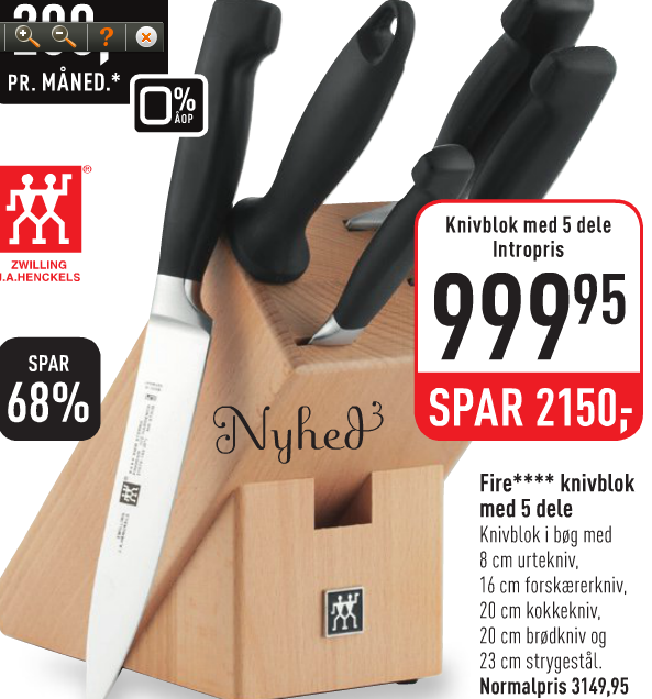 Tip til billige zwillingknive i bilka Zwilling køkkenknive